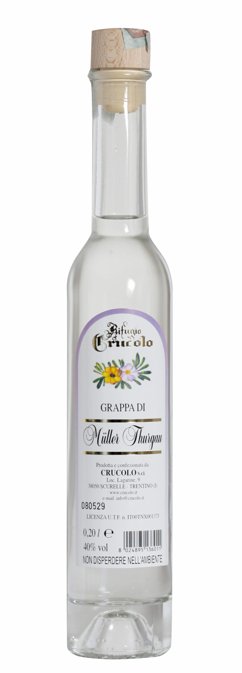 Grappa Müller Thurgau